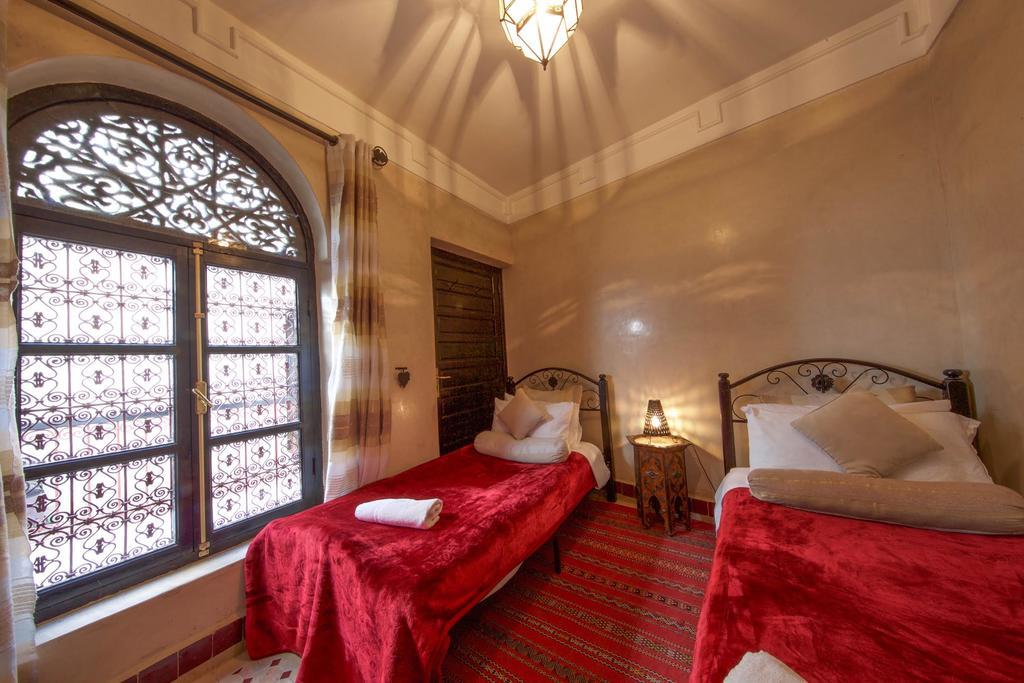 马拉喀什 非洲摩洛哥传统庭院住宅酒店 外观 照片